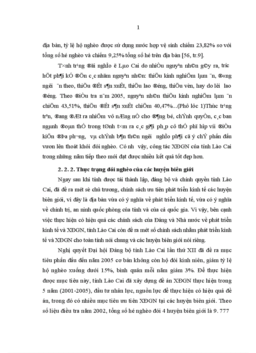 image for page Xóa đói giảm nghèo ở các huyện biên giới tỉnh Lào Cai trong giai đoạn hiện nay 1