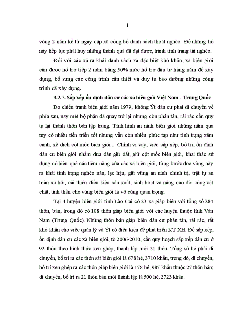 image for page Xóa đói giảm nghèo ở các huyện biên giới tỉnh Lào Cai trong giai đoạn hiện nay 1