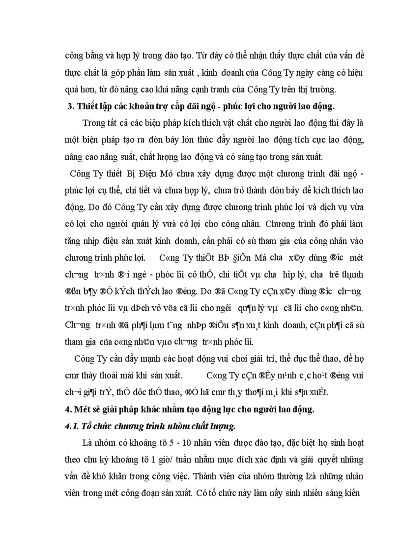 image for page Một số biện pháp tạo động lực cho người lao động ở Công Ty ChếTạo Thiết Bị Điện Cẩm Phả