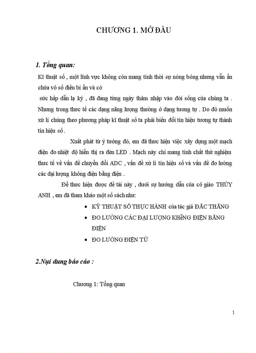 image for page Mạch điện đo nhiệt độ hiển thị ra đèn LED