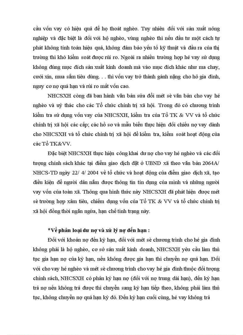 image for page Hạn chế rủi ro tín dụng tại Ngân hàng Chính sách xã hội Việt Nam 1