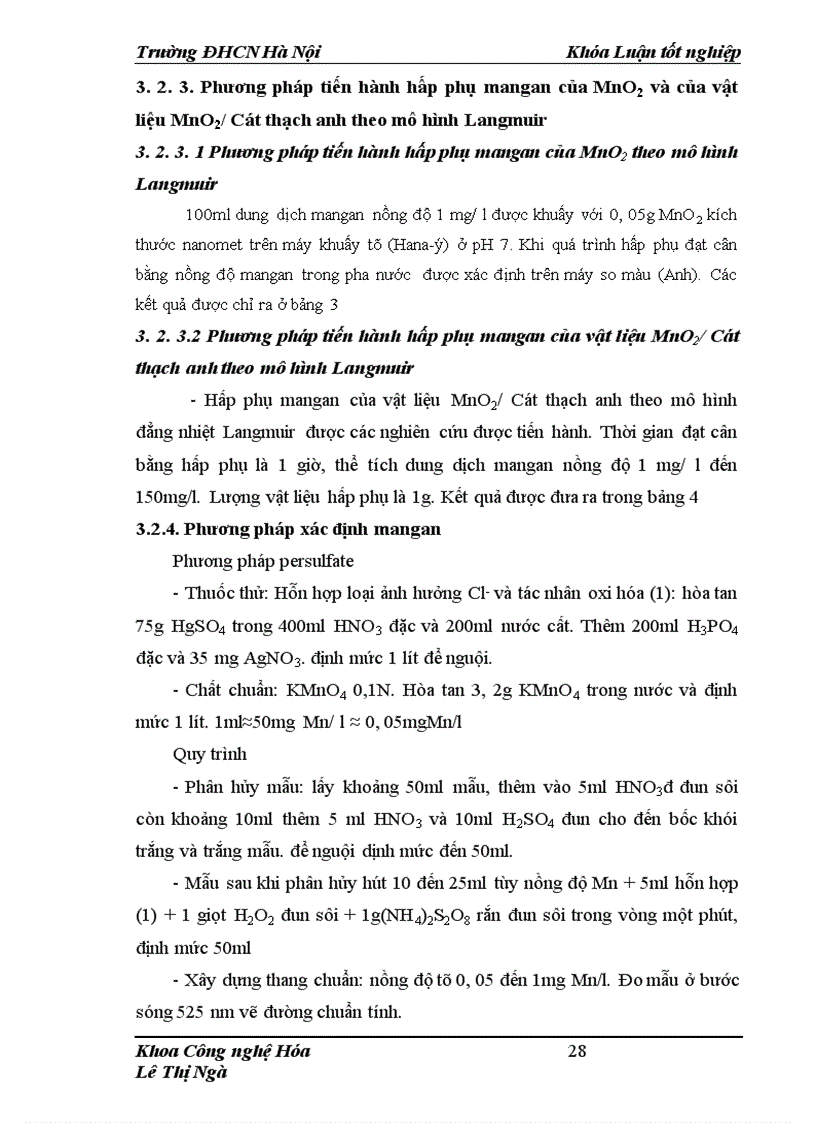 image for page Nghiên cứu ứng dụng vật liệu nano MnO2 MnO2 cát thạch anh để xử lý nước nhiễm Mangan