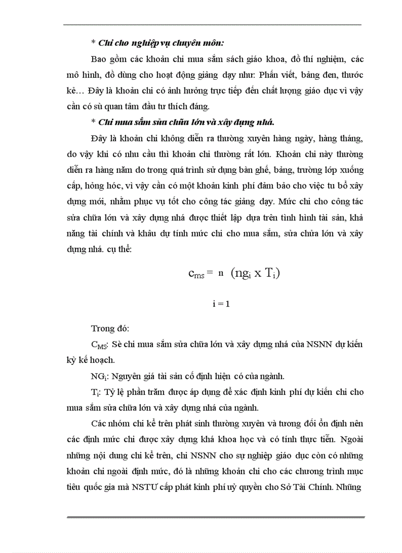image for page Một số giải pháp nhằm tăng cường công tác quản lý chi ngân sách Nhà nước cho giáo dục trung học phổ thông ở tỉnh Lạng Sơn