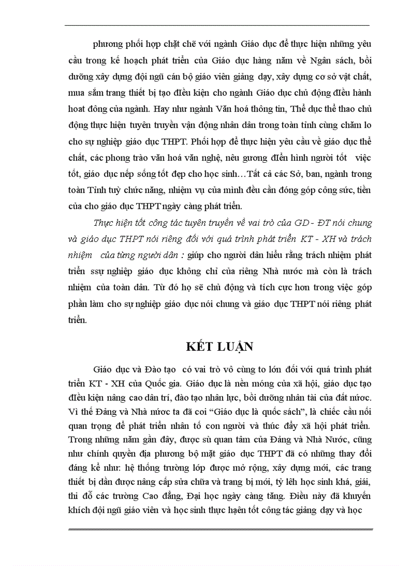 image for page Một số giải pháp nhằm tăng cường công tác quản lý chi ngân sách Nhà nước cho giáo dục trung học phổ thông ở tỉnh Lạng Sơn