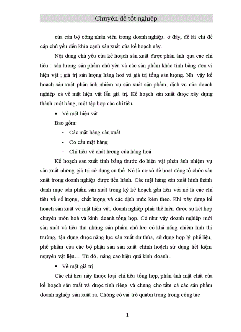 image for page Một số ý kiến nhằm hoàn thiện công tác xây dựng kế hoạch sản xuất ở công ty Dệt 19 5 Hà Nội
