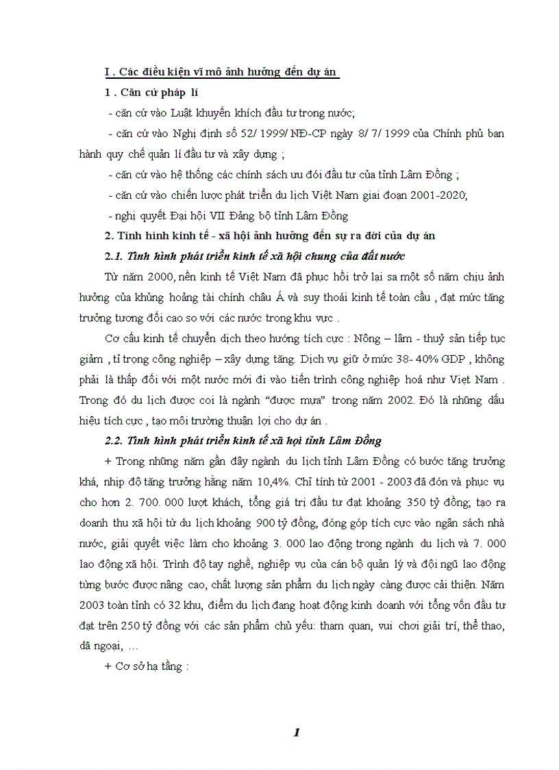 image for page Dự án xây dựng và cải tạo khu du lịch sinh thái hồ than thở Đà Lạt 1