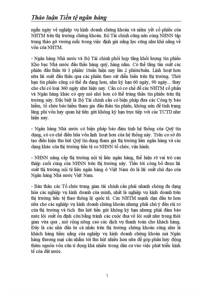 image for page Thị trường tài chính Việt Nam Thực trạng và định hướng phát triển những năm tới