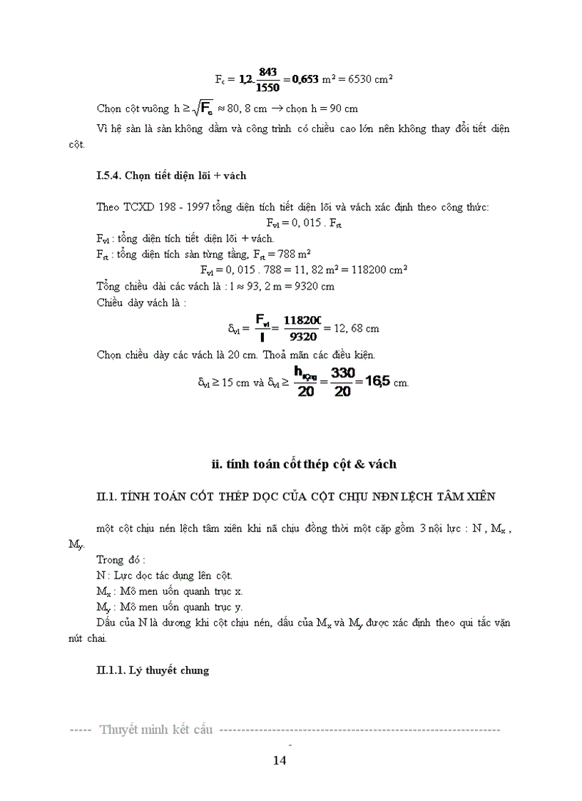 image for page tính toán cốt thép cột vách
