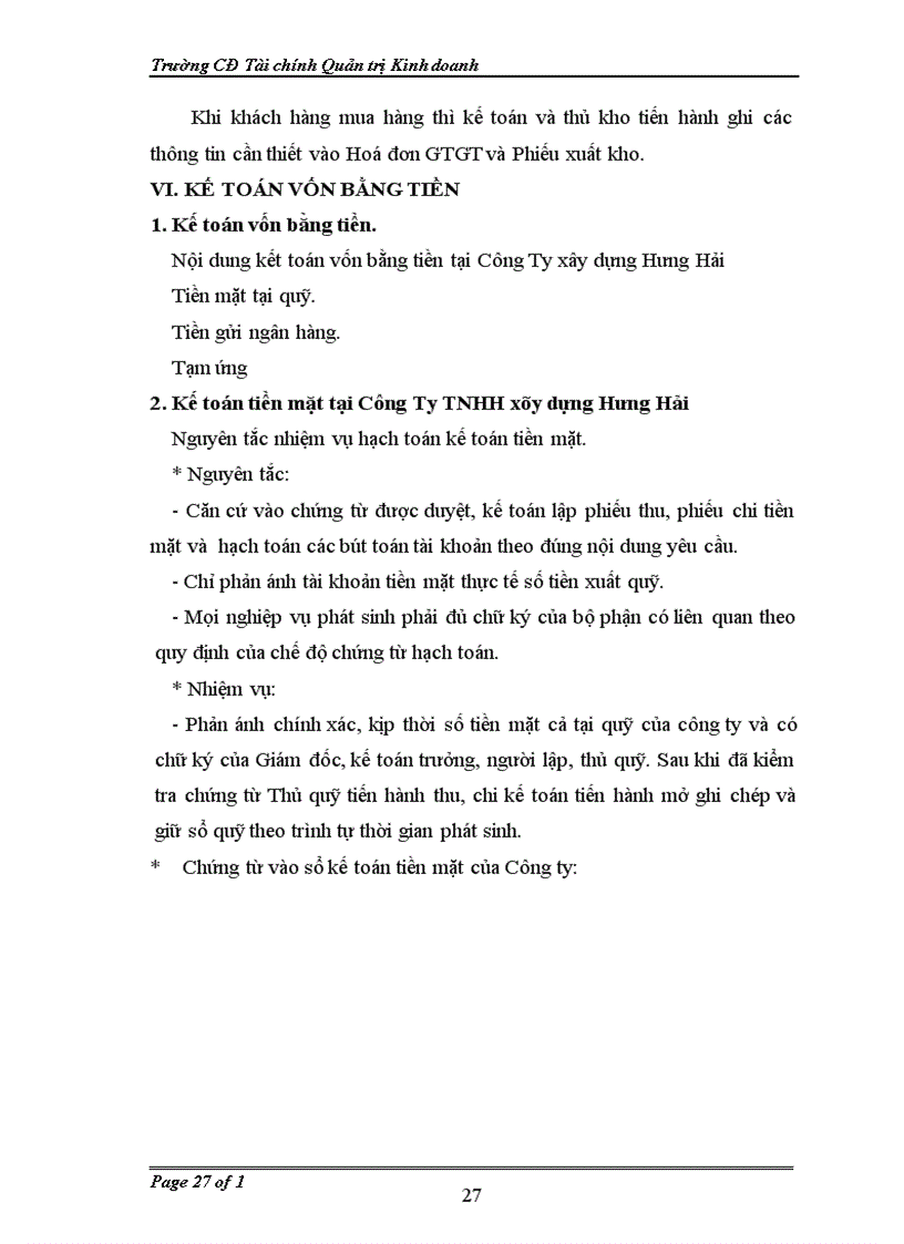 image for page Thực trạng tổ chức kế toán trong một kỳ của Doanh Nghiệp 1