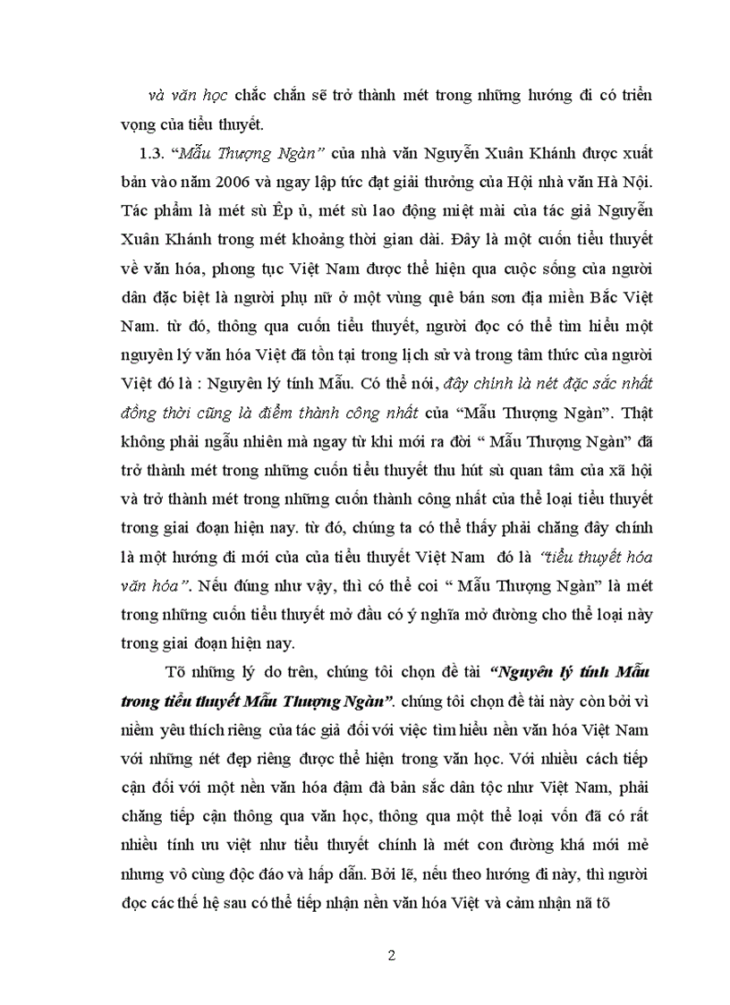 image for page Nguyên lý tính Mẫu trong tiểu thuyết Mẫu Thượng Ngàn