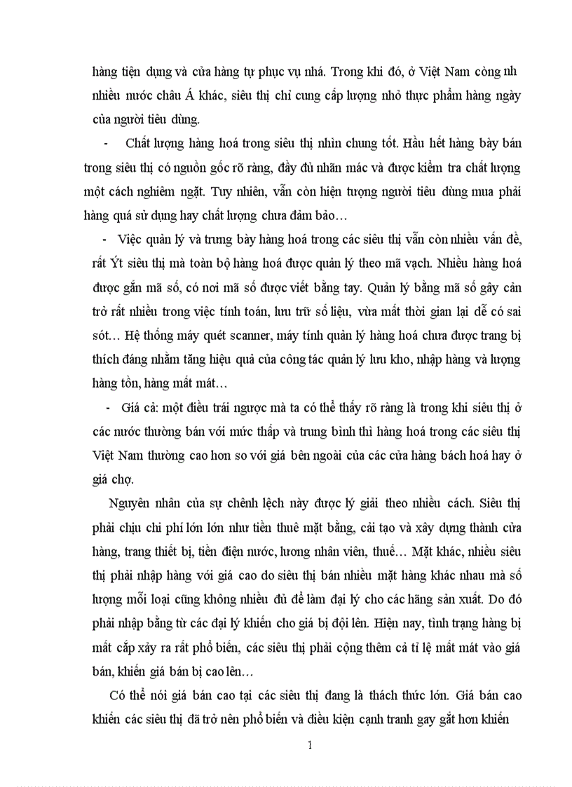 image for page Ma trận SWOT và vận dụng vào kinh doanh siêu thị của các doanh nghiệp Việt Nam