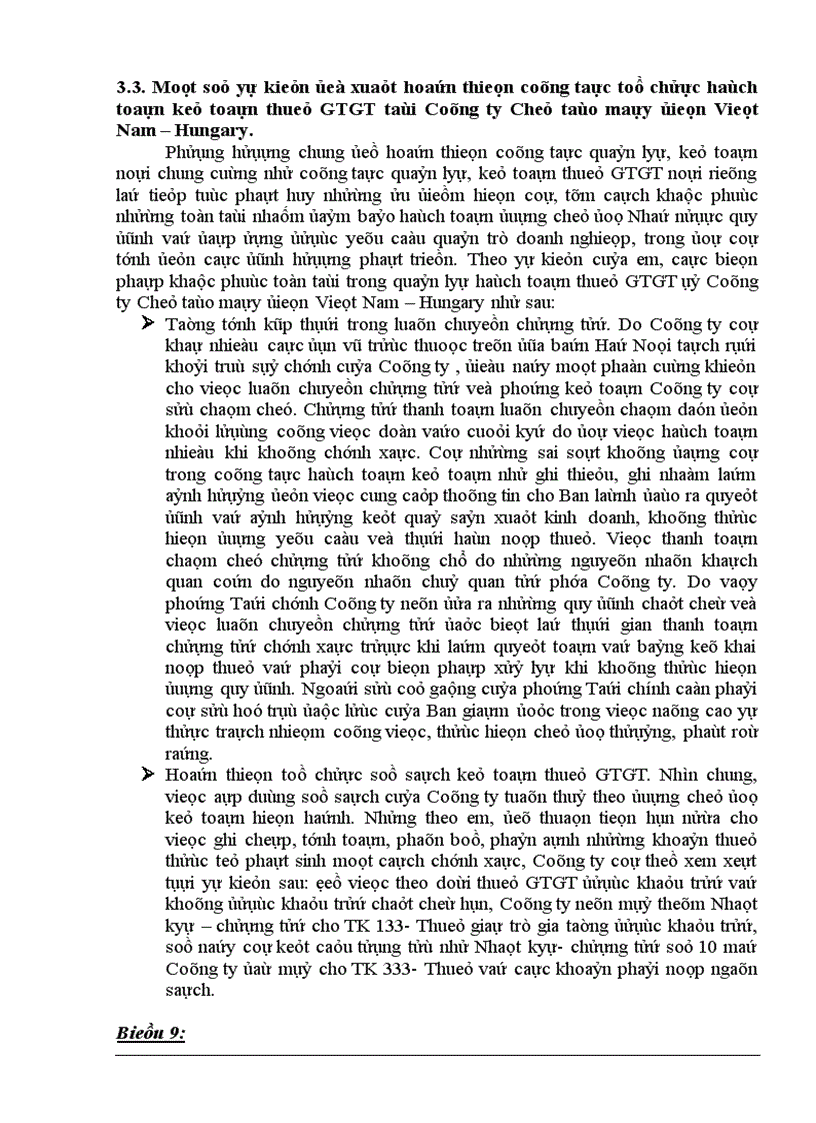 image for page Tổ chức kế toán thuế GTGT tại Công ty chế tạo máy điện Việt Nam Hungary