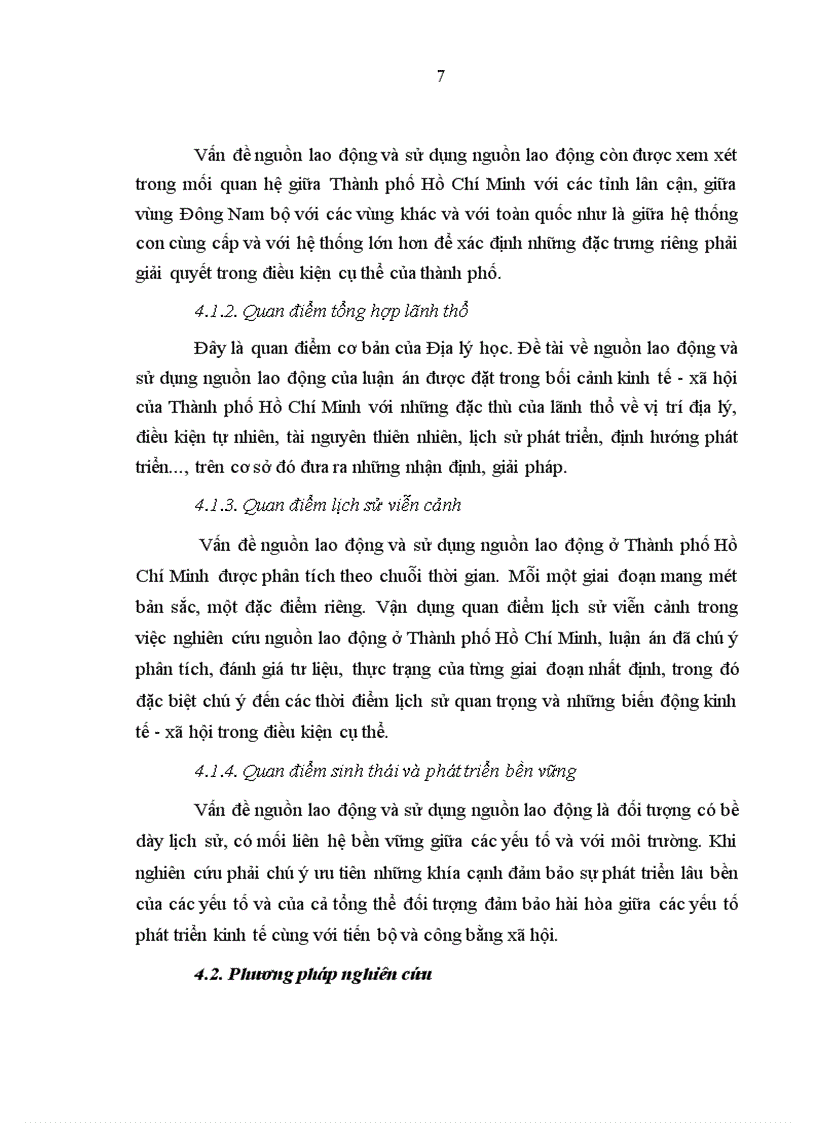 image for page Nguồn lao động và sử dụng nguồn lao động ở Thành phố Hồ Chí Minh