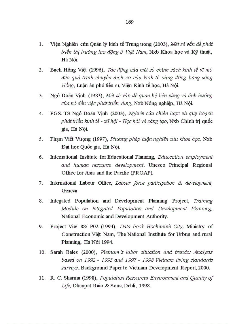 image for page Nguồn lao động và sử dụng nguồn lao động ở Thành phố Hồ Chí Minh