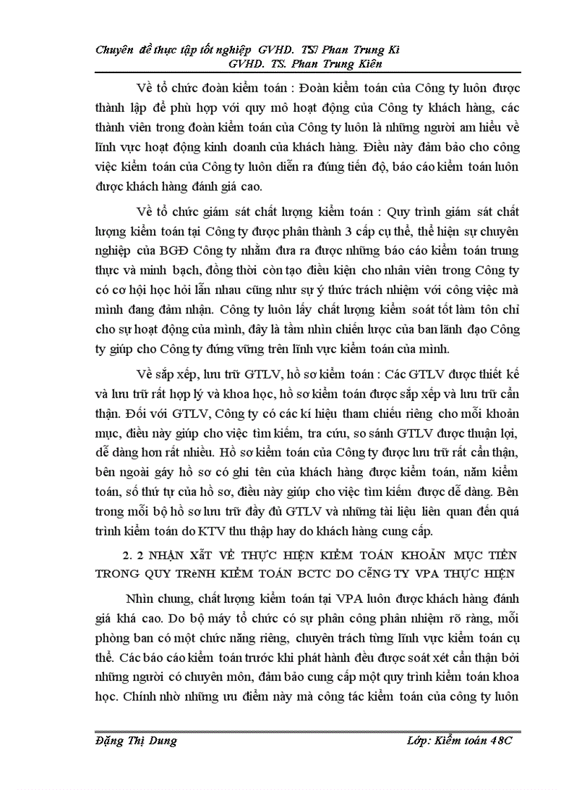 image for page Kiểm toán khoản mục tiền trong quy trình kiểm toán báo cáo tài chính do công ty tnhh kiểm toán nhân việt thực hiện