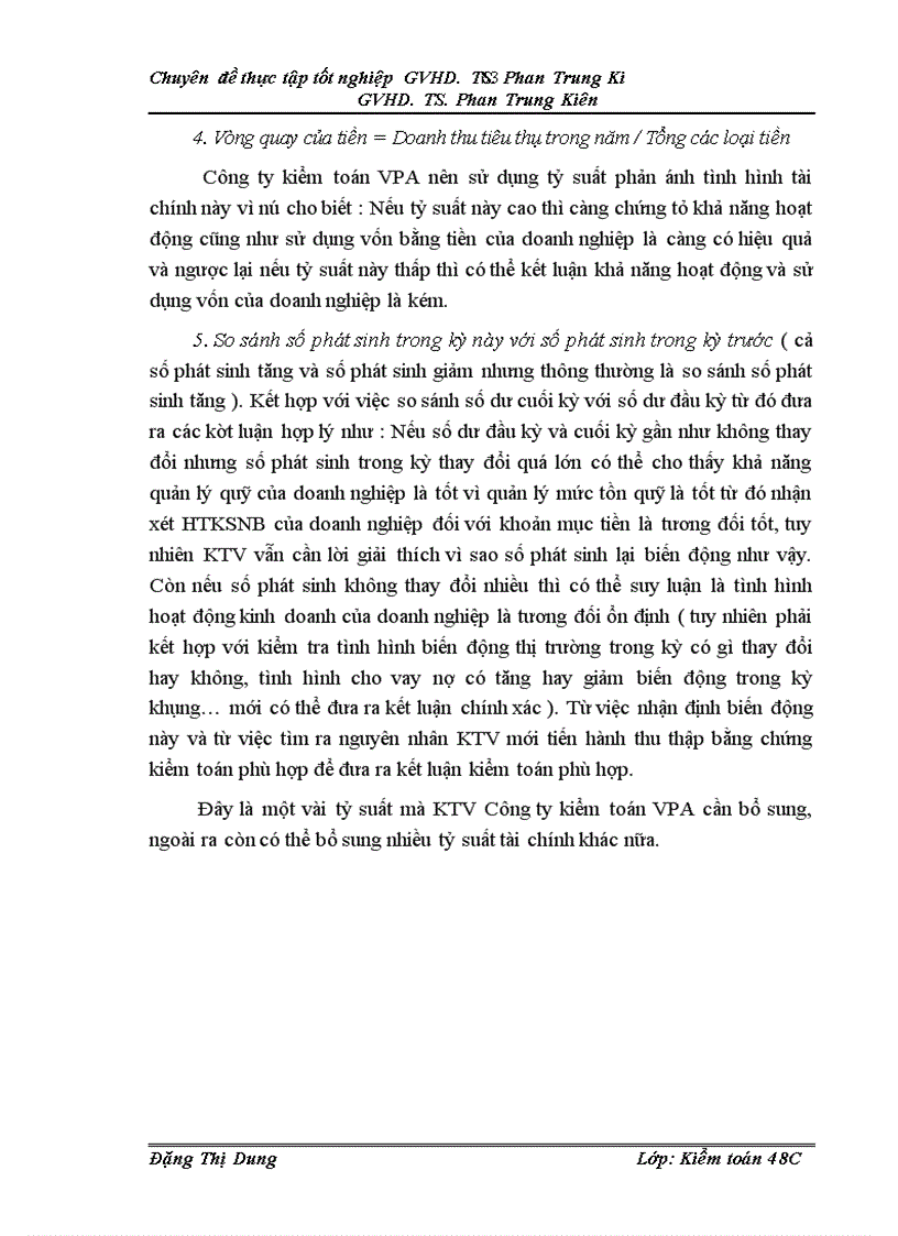 image for page Kiểm toán khoản mục tiền trong quy trình kiểm toán báo cáo tài chính do công ty tnhh kiểm toán nhân việt thực hiện