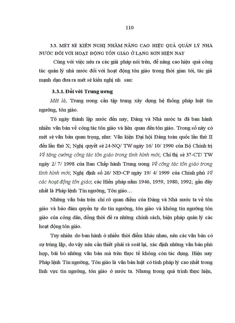 image for page Quản lý nhà nước đối với hoạt động tôn giáo ở Lạng Sơn hiện nay 1