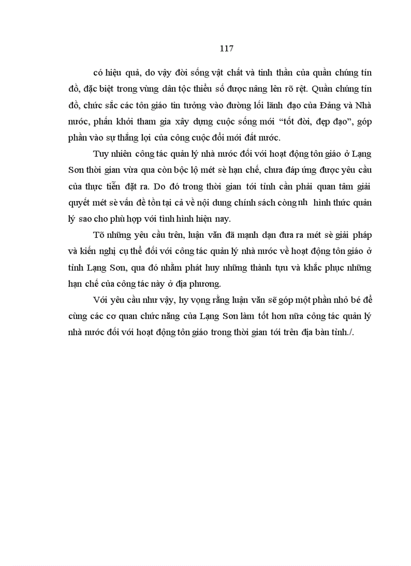 image for page Quản lý nhà nước đối với hoạt động tôn giáo ở Lạng Sơn hiện nay 1