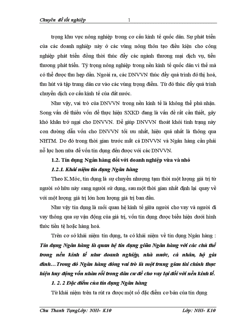 image for page Giải pháp nâng cao chất lượng tín dụng Doanh nghiệp vừa và nhỏ tại ngân hàng Đầu tư Phát triển Chi nhánh Hoàn Kiếm 1