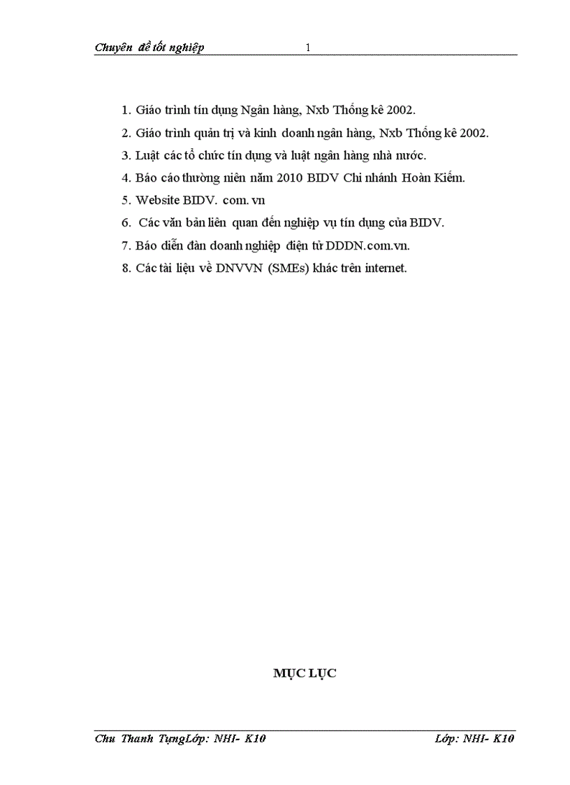 image for page Giải pháp nâng cao chất lượng tín dụng Doanh nghiệp vừa và nhỏ tại ngân hàng Đầu tư Phát triển Chi nhánh Hoàn Kiếm 1