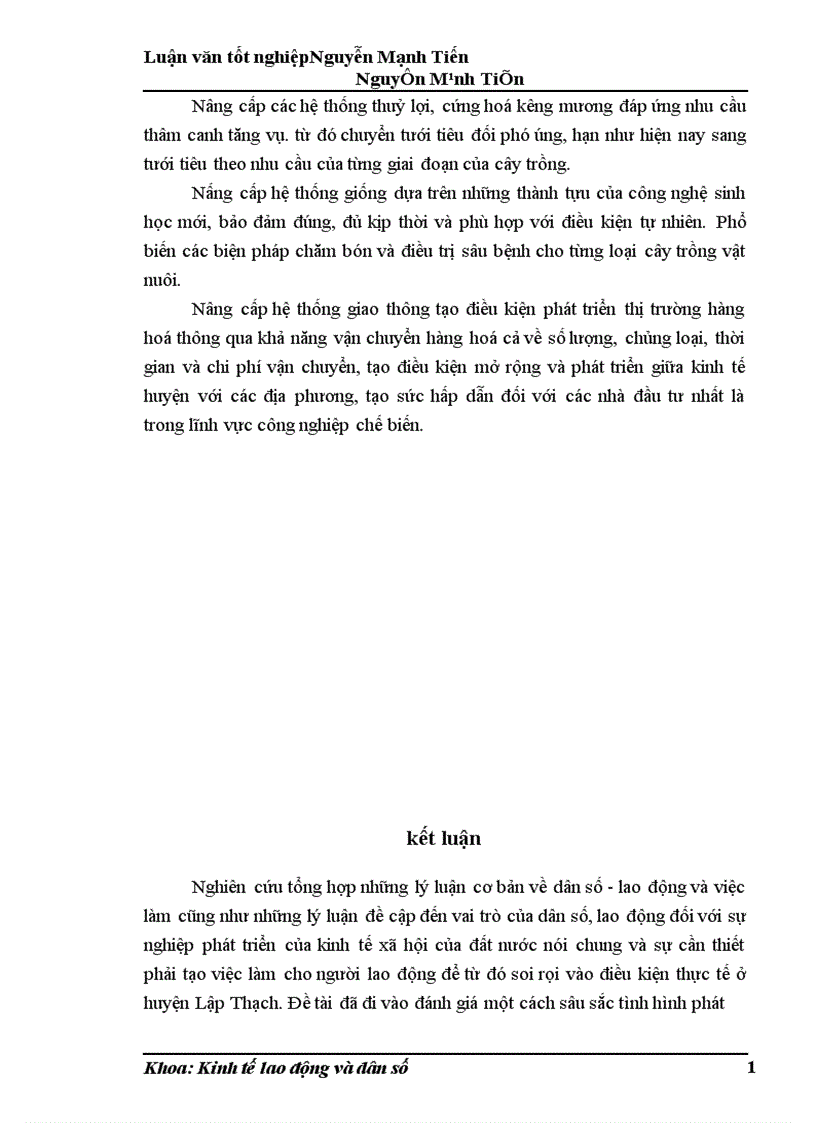 image for page Phân tích biến động dân số lao động và việc làm ở huyện Lập Thạch trong giai đoạn hiện nay 1
