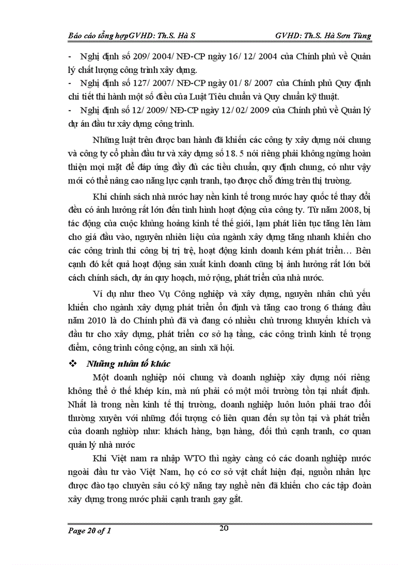 image for page Báo cáo thực tập tại Công ty cổ phần đầu tư và xây dựng số 18 5