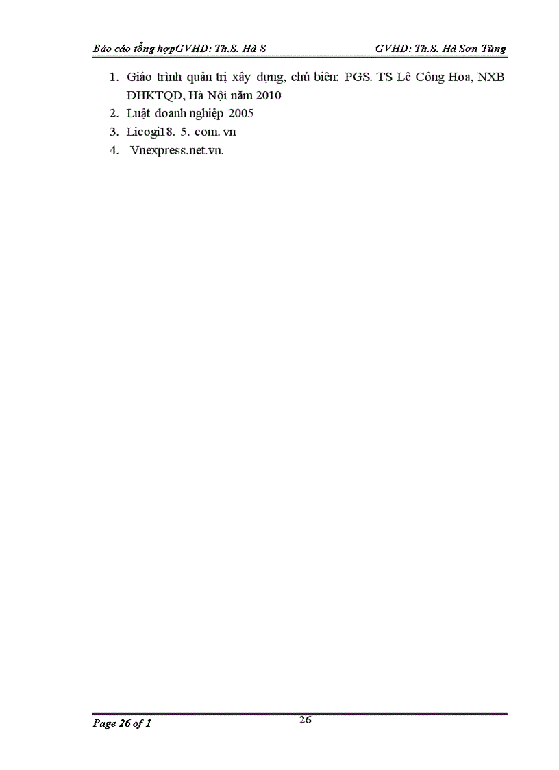 image for page Báo cáo thực tập tại Công ty cổ phần đầu tư và xây dựng số 18 5