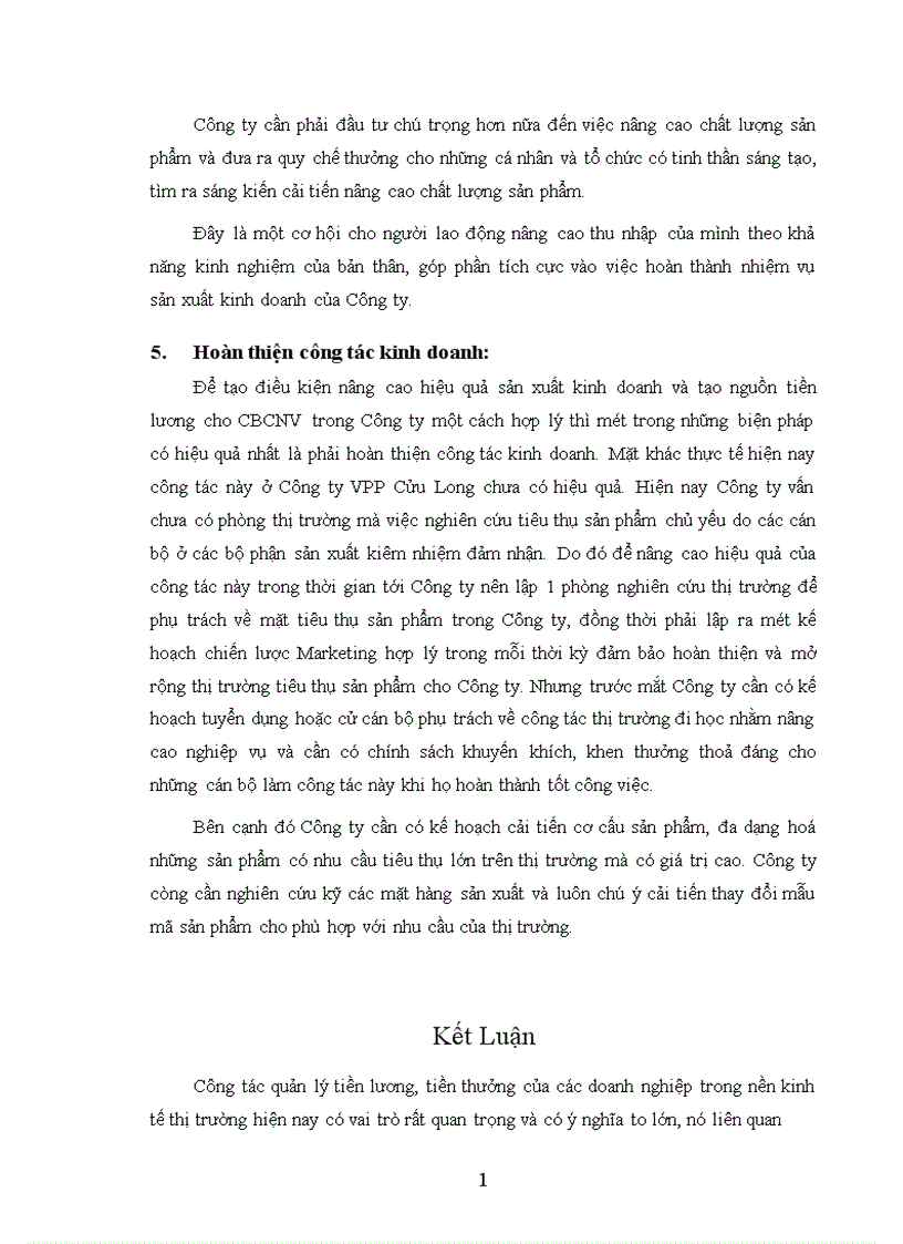 image for page Một số giải pháp nhằm hoàn thiện công tác quản lý tiền lương tiền thưởng tại công ty Văn Phòng Phẩm Cửu Long