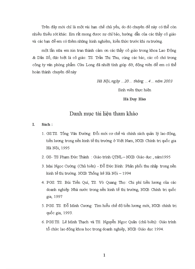 image for page Một số giải pháp nhằm hoàn thiện công tác quản lý tiền lương tiền thưởng tại công ty Văn Phòng Phẩm Cửu Long