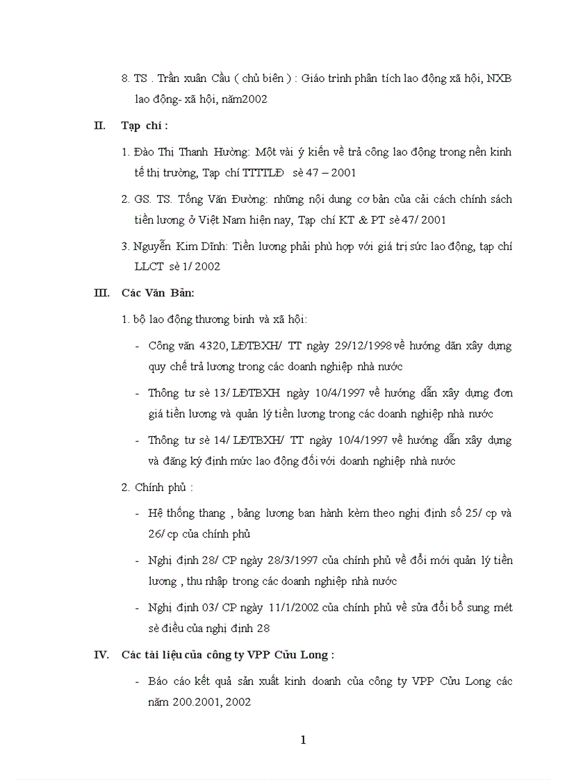 image for page Một số giải pháp nhằm hoàn thiện công tác quản lý tiền lương tiền thưởng tại công ty Văn Phòng Phẩm Cửu Long