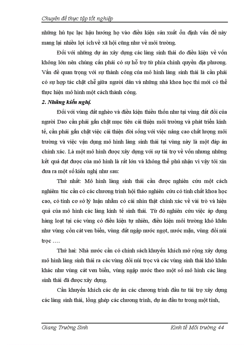 image for page Đánh giá hiệu quả của mô hình làng sinh thái Người Dao Ba Vì 1