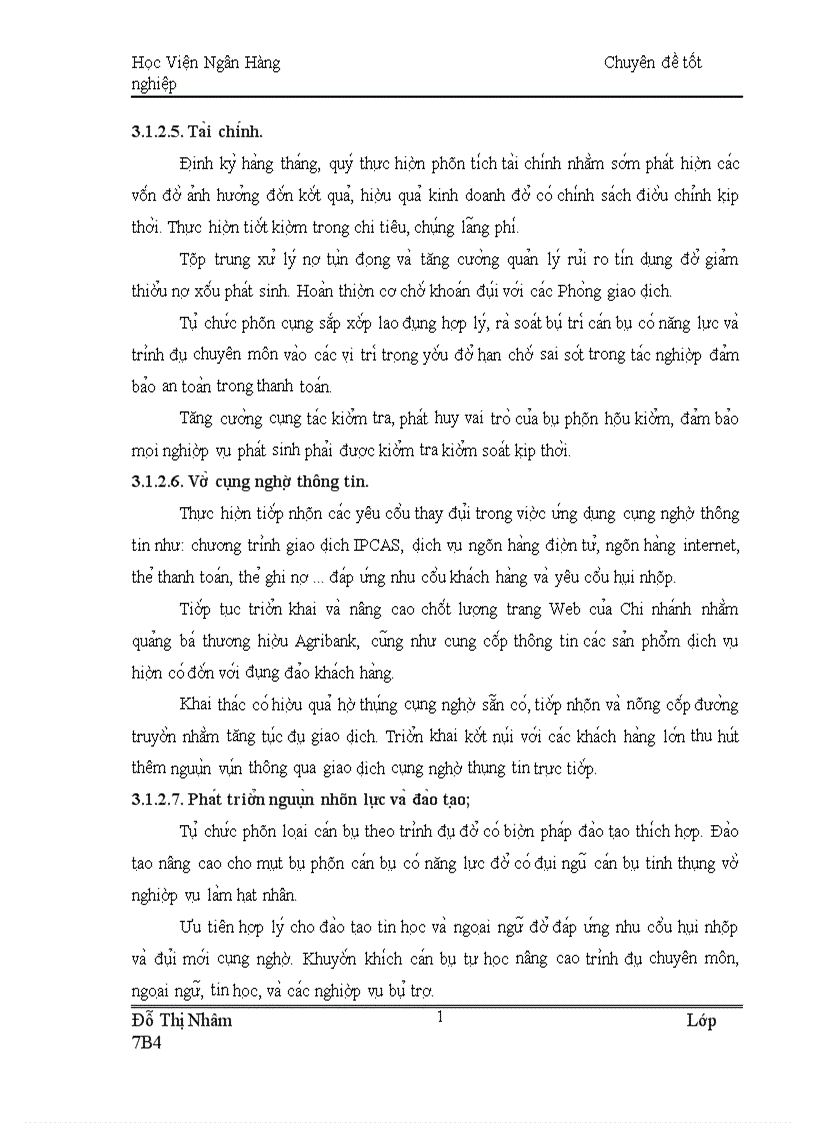 image for page Tăng cường quản lý rủi ro tín dụng tại Ngân hàng Nông nghiệp và Phát triển nông thôn Việt Nam chi nhánh Sóc Sơn 1