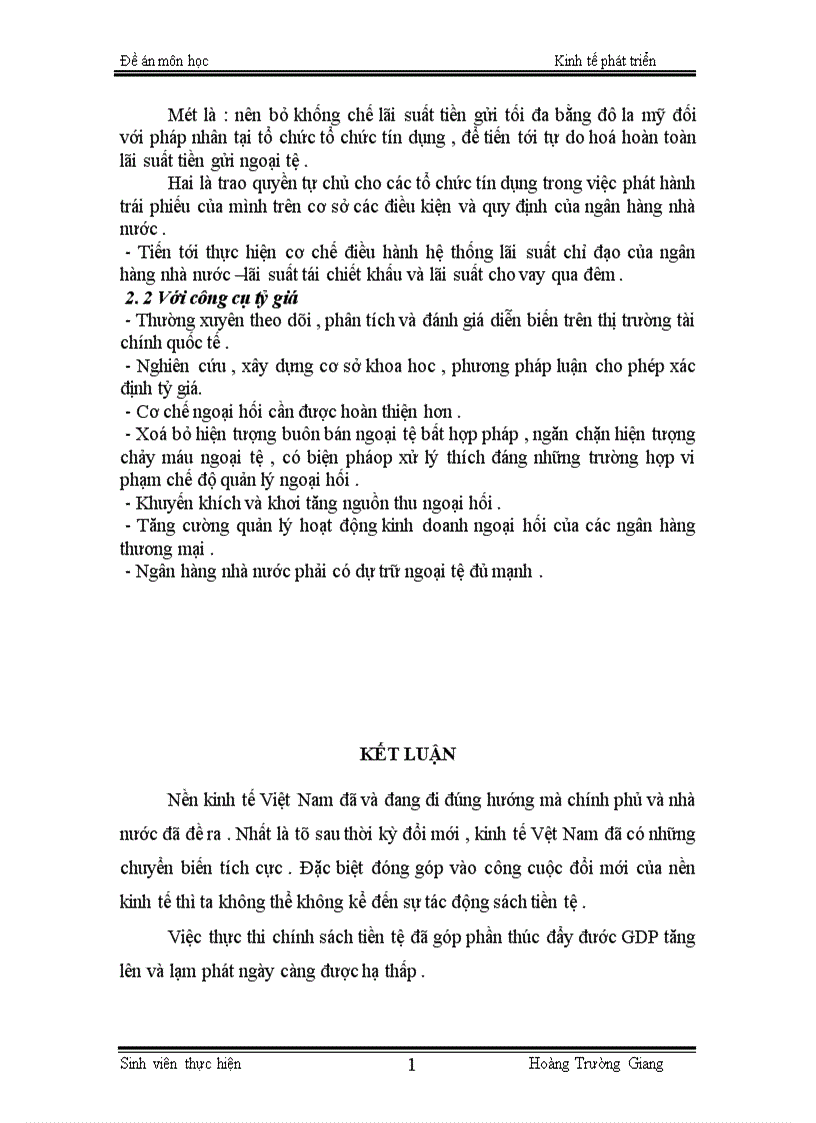 image for page Giải pháp nâng cao vai trò của chính sách tiền tệ trong điều tiết hoạt động kinh tế vĩ mô việt nam