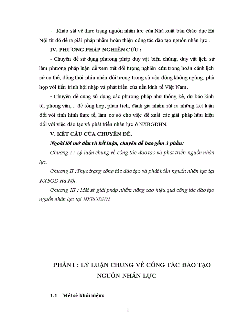 image for page Một số giải pháp nhằm nâng cao hiệu quả công tác đào tạo nguồn nhân lực tại Nhà xuất bản Giáo dục Hà Nội 1