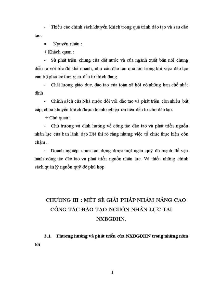 image for page Một số giải pháp nhằm nâng cao hiệu quả công tác đào tạo nguồn nhân lực tại Nhà xuất bản Giáo dục Hà Nội 1
