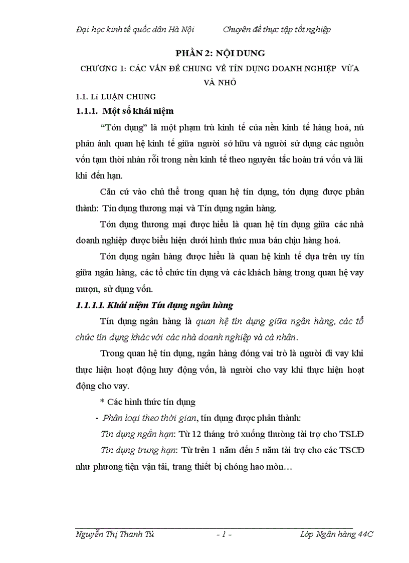 image for page Mở rộng tín dụng đối với các doanh nghiệp vừa và nhỏ tại sở giao dịch ngân hàng thương mại cổ phần Quân đội 1