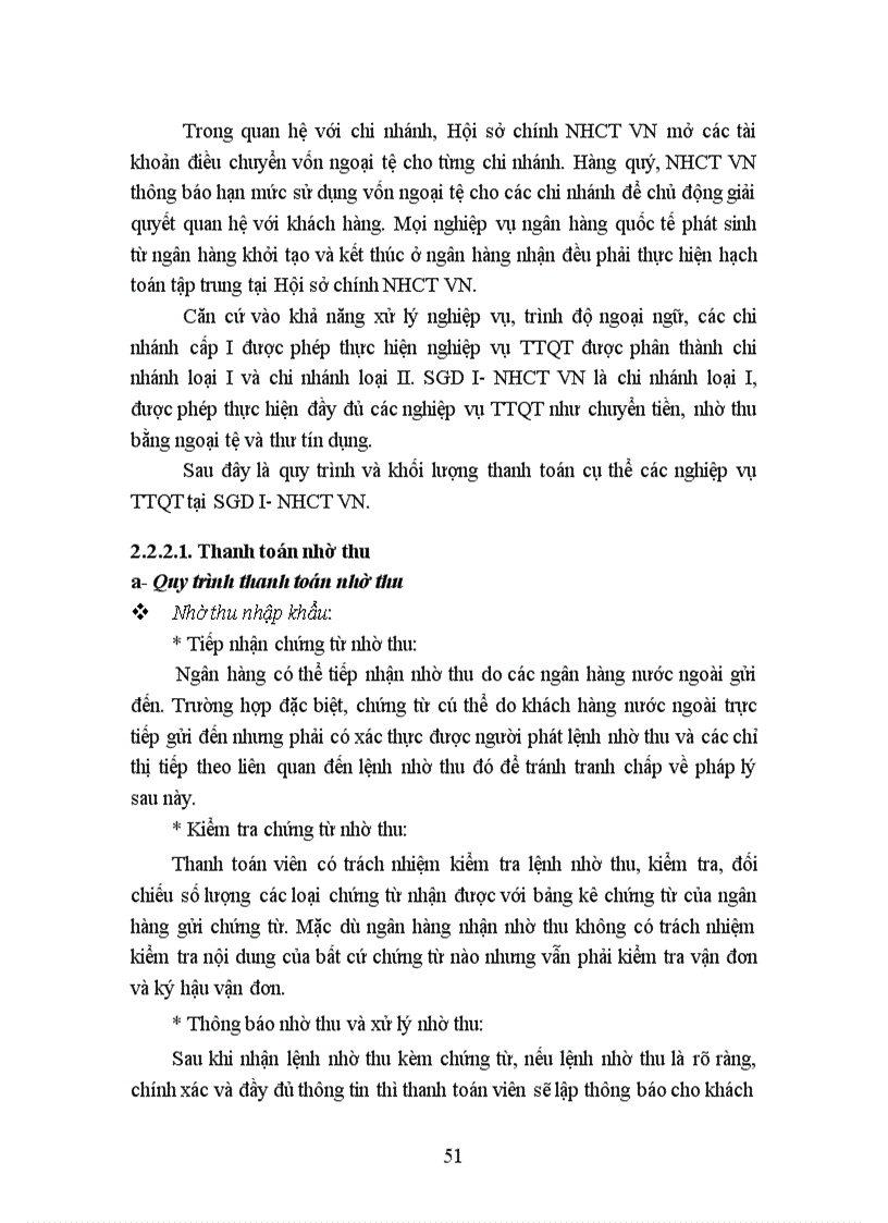 image for page Giải pháp mở rộng hoạt động thanh toán quốc tế tại Sở giao dịch I Ngân hàng Công thương Việt Nam 1