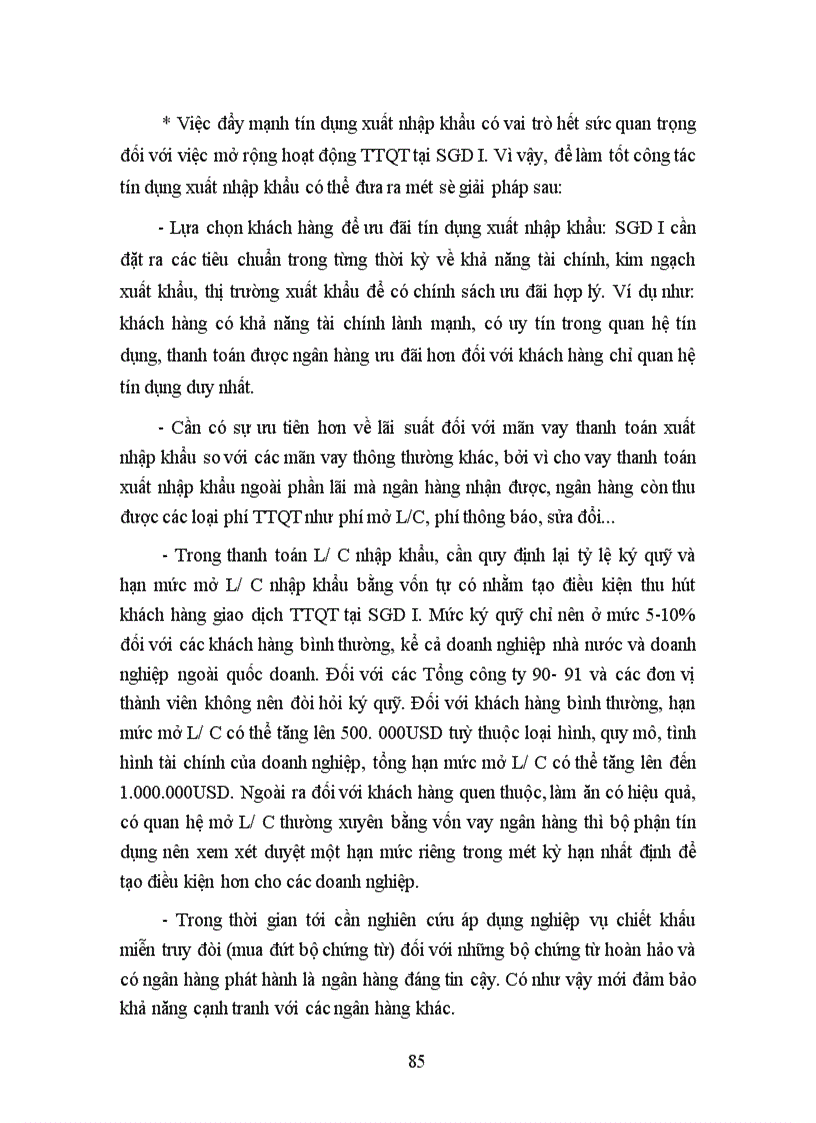 image for page Giải pháp mở rộng hoạt động thanh toán quốc tế tại Sở giao dịch I Ngân hàng Công thương Việt Nam 1