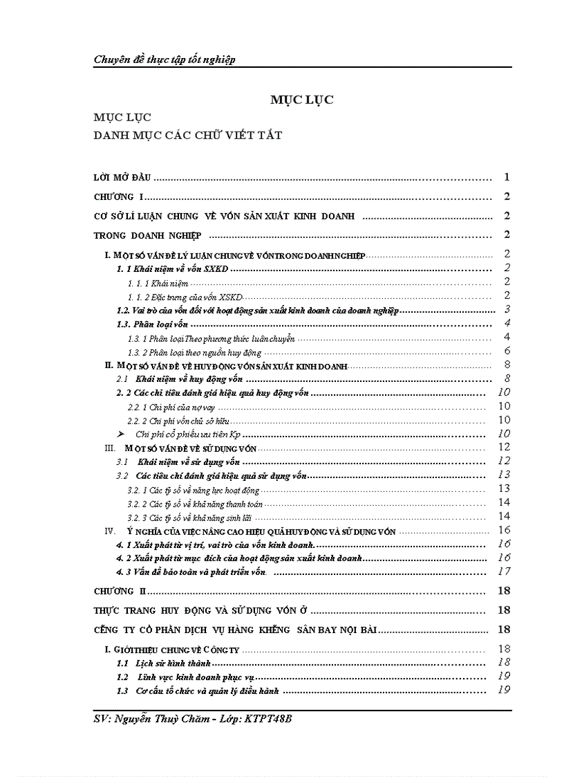 image for page Giải pháp huy động vốn ở công ty cổ phần dịch vụ hàng không sân bay Nội Bài