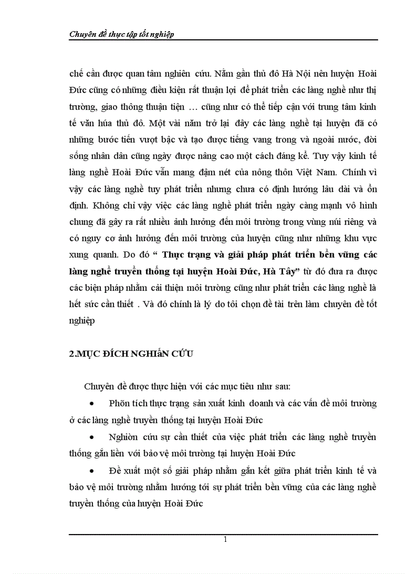 image for page Thực trạng và giải pháp phát triển bền vững các làng nghề truyền thống tại huyện Hoài Đức Hà Tây
