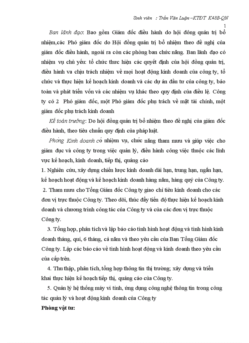 image for page Ba o ca o thư c tâ p tô ng hơ p tại Công ty Cô phâ n Đâ u tư va Thương ma i PHÚ HƯNG PHIT JSC