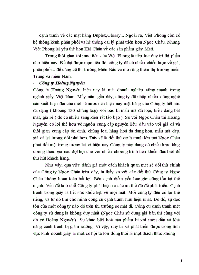 image for page Công tác đầu tư nhằm nâng cao khả năng cạnh tranh của công ty TNHH Ngọc Châu 1