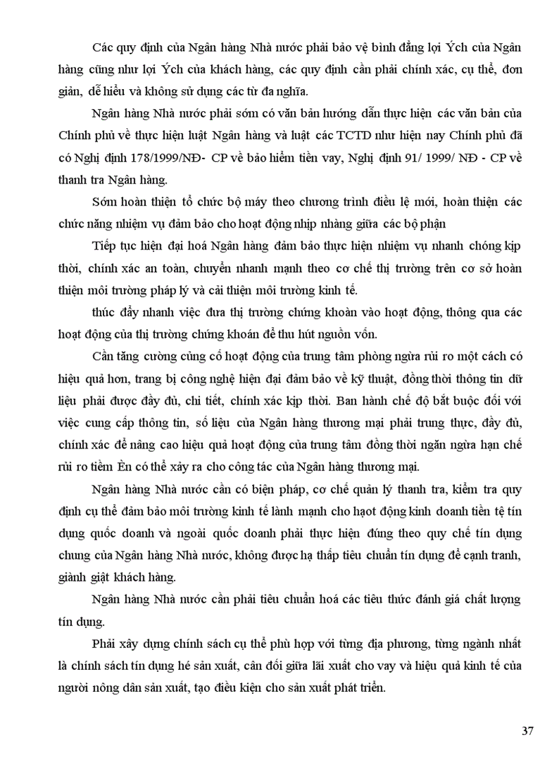 image for page Giải pháp nâng cao chất lượng tín dụng Ngân hàng tại chi nhánh Ngân hàng nông nghiệp huyện Quỳnh Phụ tỉnh Thái Bình 1
