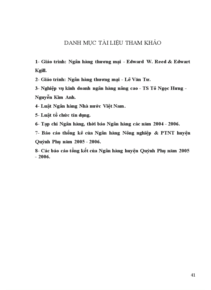 image for page Giải pháp nâng cao chất lượng tín dụng Ngân hàng tại chi nhánh Ngân hàng nông nghiệp huyện Quỳnh Phụ tỉnh Thái Bình 1