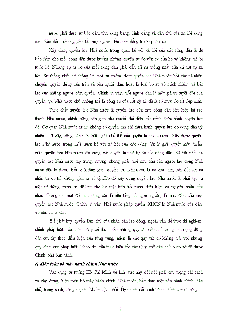 image for page Tư tưởng Hồ Chí Minh về sự thống nhất giữa bản chất giai cấp công nhân với tính nhân dân và tính dân tộc của Nhà nước