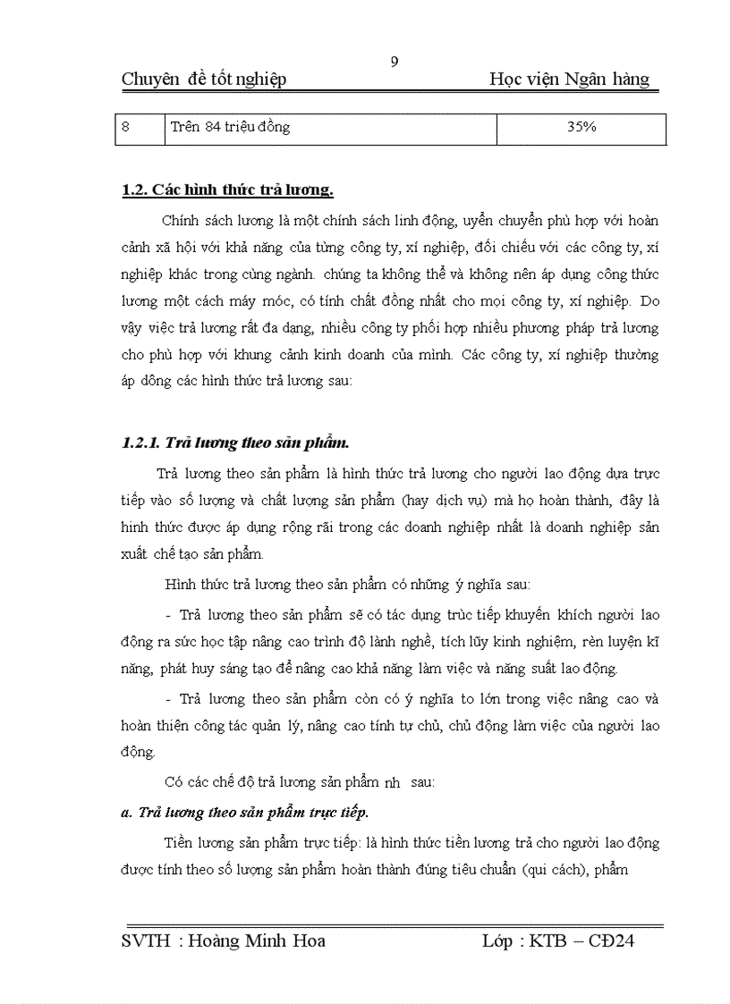 image for page Hoàn thiện công tác kế toán tiền lương và các khoản trích theo lương tại Công ty TNHH Thương mại Tân Trần Hoàng 1