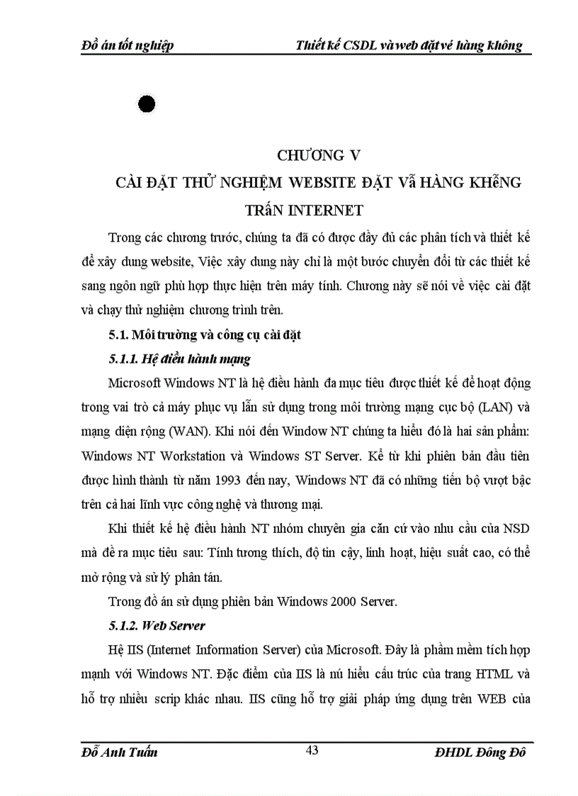 image for page Thiết kế CSDL và web đặt vé hàng không