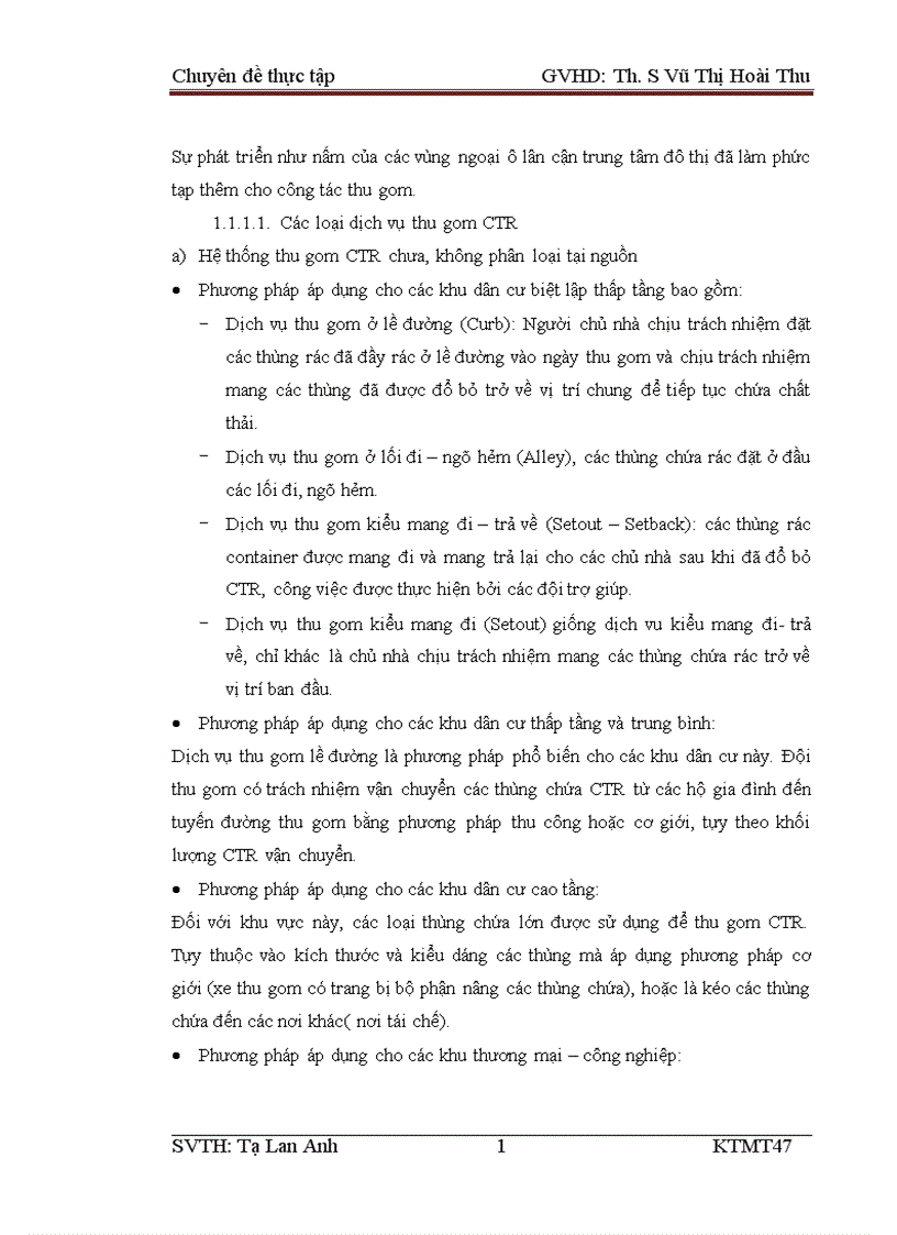 image for page Thực trạng và các giải pháp nâng cao hiệu quả công tác thu gom vận chuyển và xử lý chất thải rắn trên địa bàn quận Hoàng Mai Hà Nội 1
