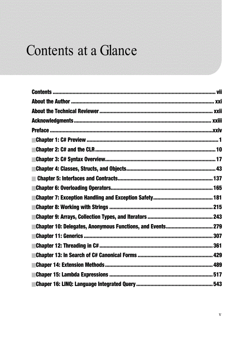 image for page Accelerated C 2010 Apress