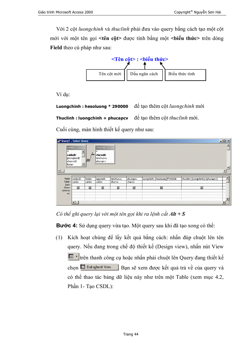 image for page Access 2000